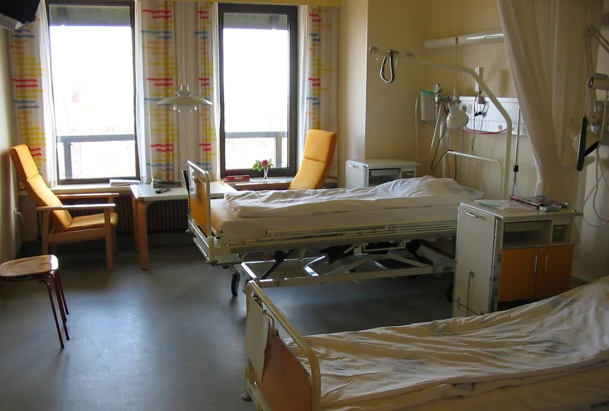 Hospital patient unconscious